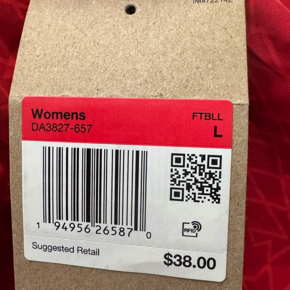 New Nike Women’s Red Georgia Bulldogs Dri-FIT Running Shorts large - Picture 3 of 4